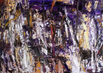 Bargoni - Viola d'amore - olio su tela (150x270)